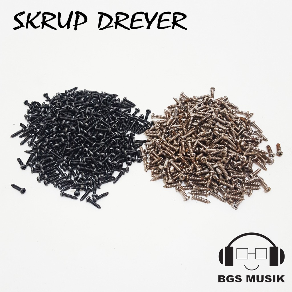 Skrup Dryer Gitar 20biji - Skrup Dryer Gitar Akustik - Skrup Dryer GItar Elektrik