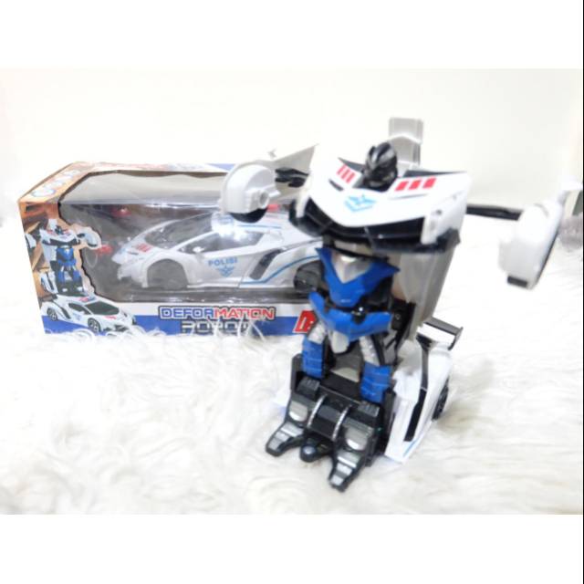 RC LAMBORGHINI POLICE TRANSFORMER