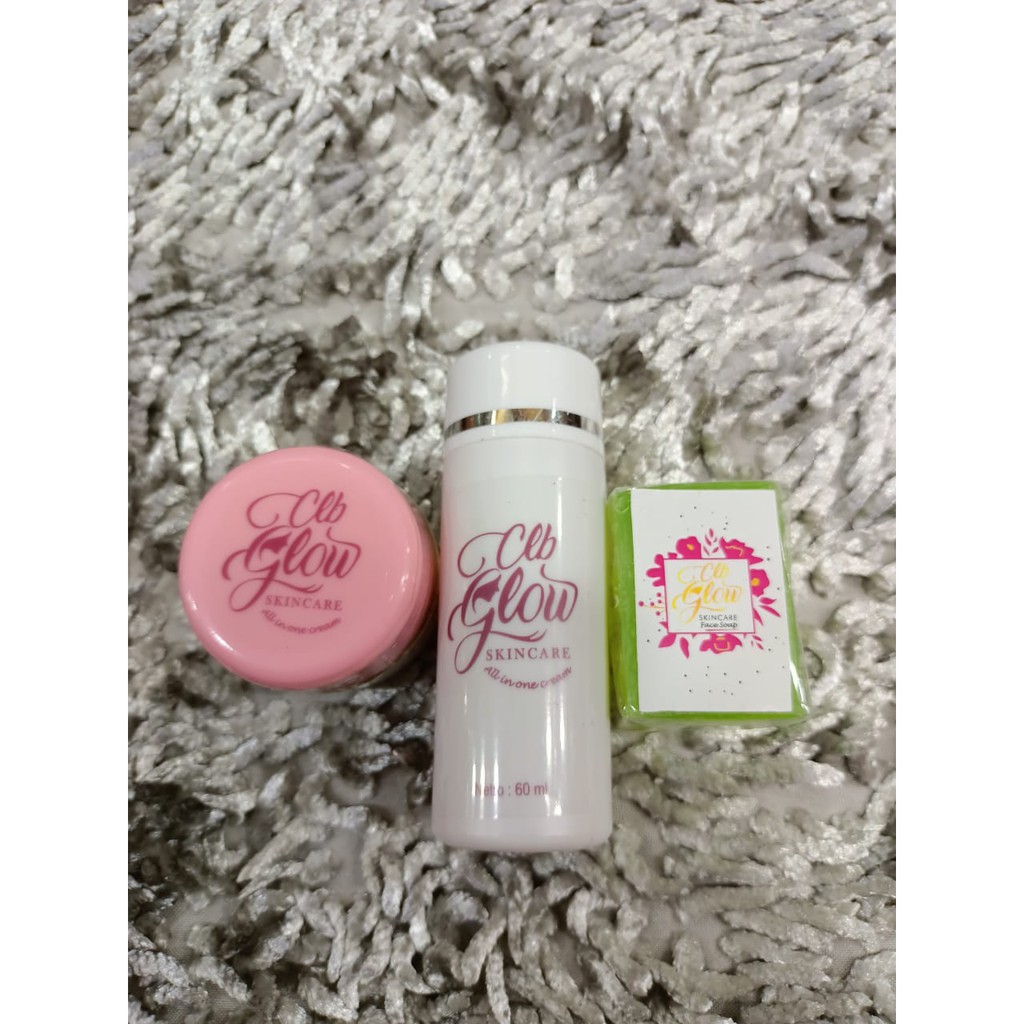 skincare cream paket CLB Glow Original 15gr (BISA COD)