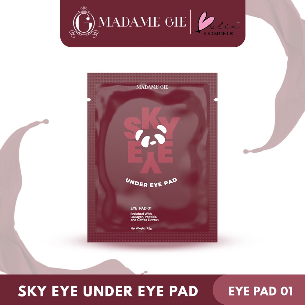 ❤ BELIA ❤ MADAME GIE Sky Eye Under Eye Pad | Eye Mask | Masker Mata