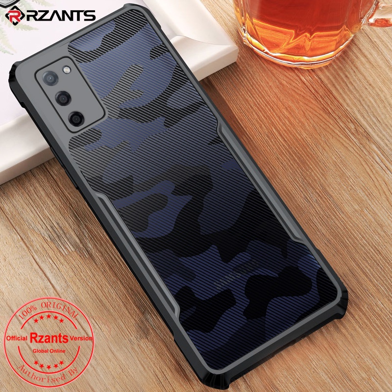 Case Samsung A03S Casing RZants Hybrid Motif Camoflage Softscale Pelindung Kamera