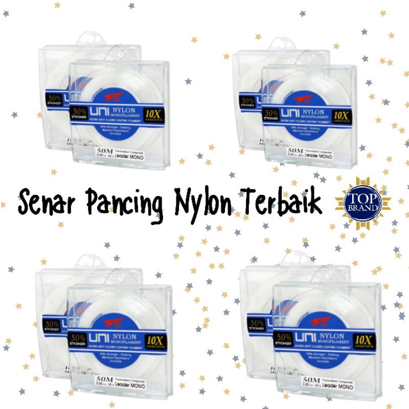 Senar Pancing Terkuat [NYLON] Monofilament