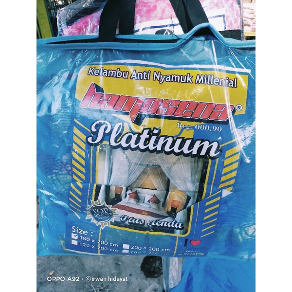 klambu platinum ori 100% premium/karakter hamosena platinum karakter ori 100%