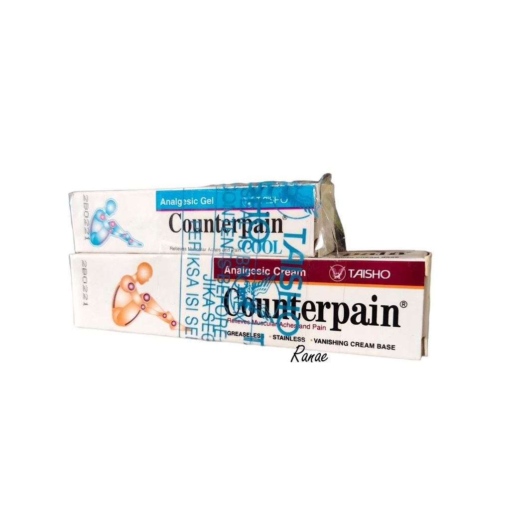 Counterpain HOT 15GR FREE Counterpain Cool 5gr Salep Otot