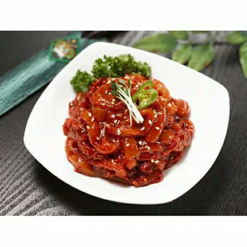 Ojingo Jeotgal 300gr - Kimchi Cumi Banchan Korea