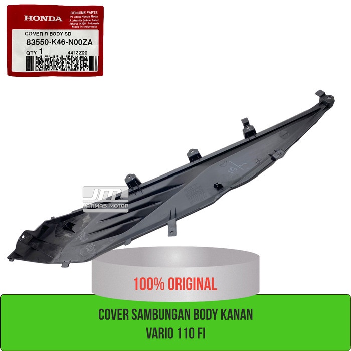 Cover sambungan body kanan vario 110 fi 83550-K46-N00ZA