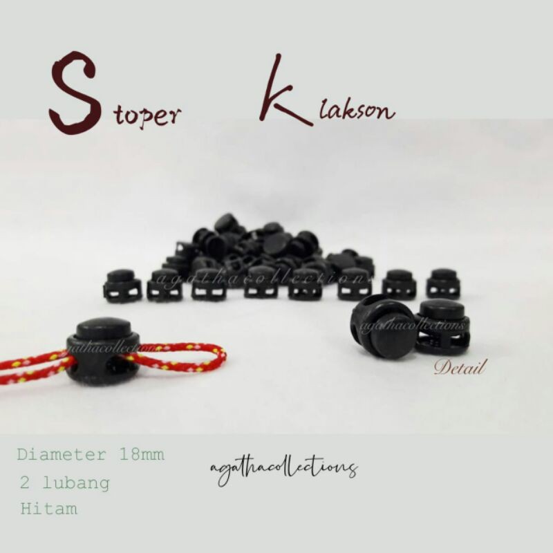 Stoper Klakson 14mm &amp; 17mm  isi 10 pcs