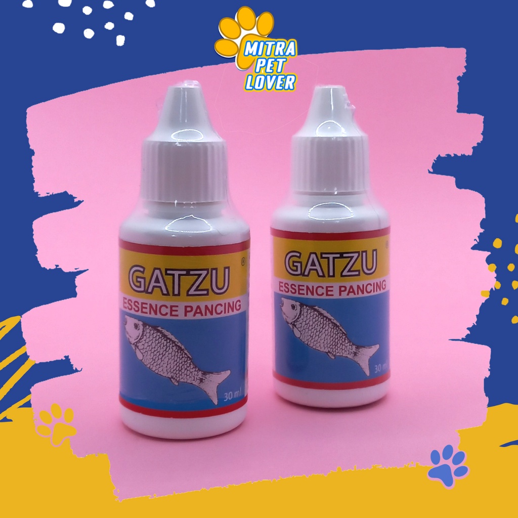 CAMPURAN UMPAN PANCING IKAN - GATZU 30 ML ORIGINAL - ESSENCE ESSEN UNTUK DICAMPUR DENGAN PAKAN IKAN KENYAL AMPUH MURAH - ESEN FISH - PET ANIMAL HEALTHCARE AND VETERINARY TAMASINDO OBAT KESEHATAN DAN VITAMIN HEWAN BINATANG PELIHARAAN MITRAPETLOVER