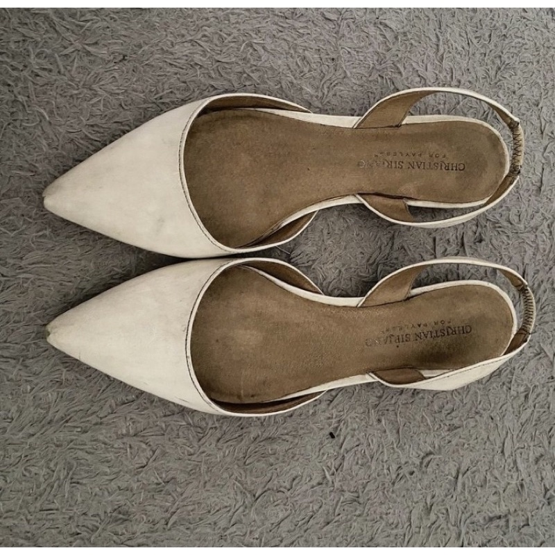 CHRISTIAN SIRIANO FLAT SHOES (preloved)