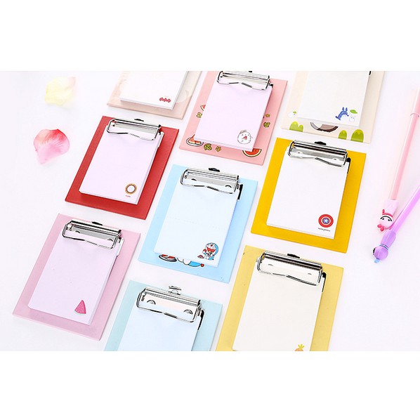 

Memo Mini Papan Klip Kartun dan Buah sumbawa shop ATK Sticky Notes murah