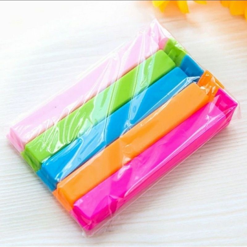 Isi 5 Penjepit Kemasan Makanan Snack / Penjepit Kemasan Makanan Ringan / Klip Kantong Makanan