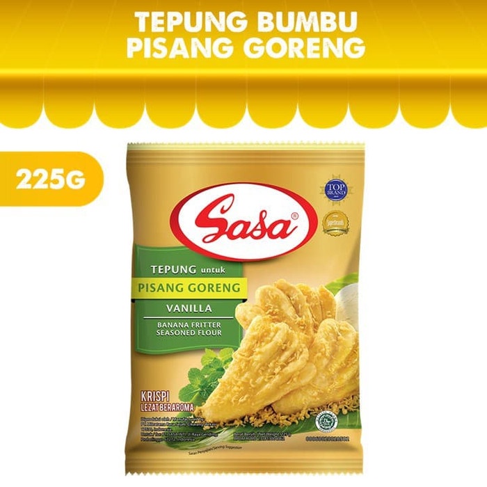 

MURAH Sasa Tepung Bumbu Pisang Goreng Vanilla 225 gr