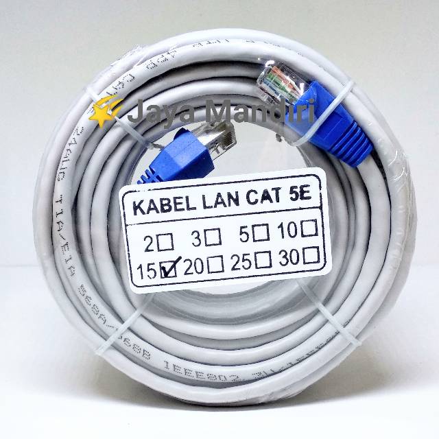 Kabel LAN/UTP 15 Meter FULL CAT 5E ( VASCOLINK )