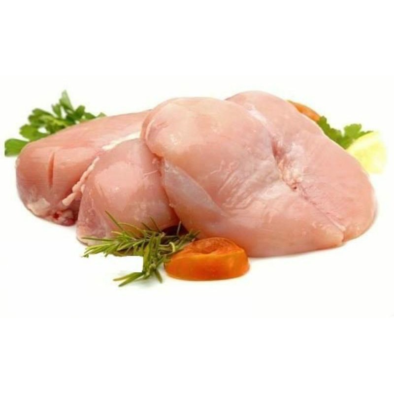 

daging ayam dada fillet / boneless tanpa kulit