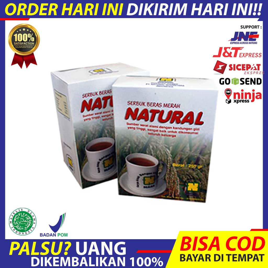

Serbuk beras merah besar