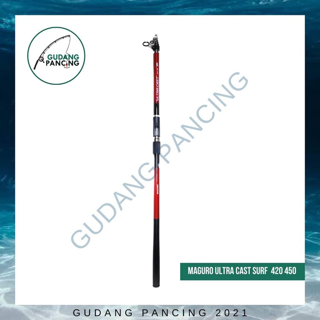 Rod/Joran Pancing Maguro Ultra Cast Surf 420 450