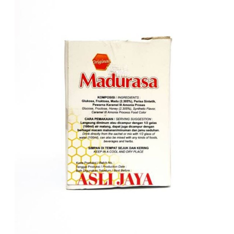 Madurasa Box Isi 12 Sachet - Madu Multivitamin