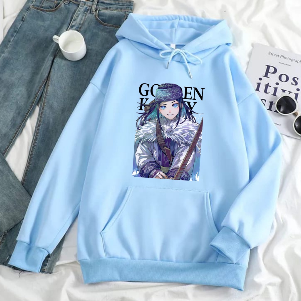 Hoodie Sweater Anime Golden Kamuy Season 4 Asirpa Saichi Suaimoto Hyakunosuke Ogata Shinpachi Nagakura Pria Wanita Hoodie Anime Oversize Xxl Murah Sweater Anime Wanita Anak Baju Atasan Golden Kamuy