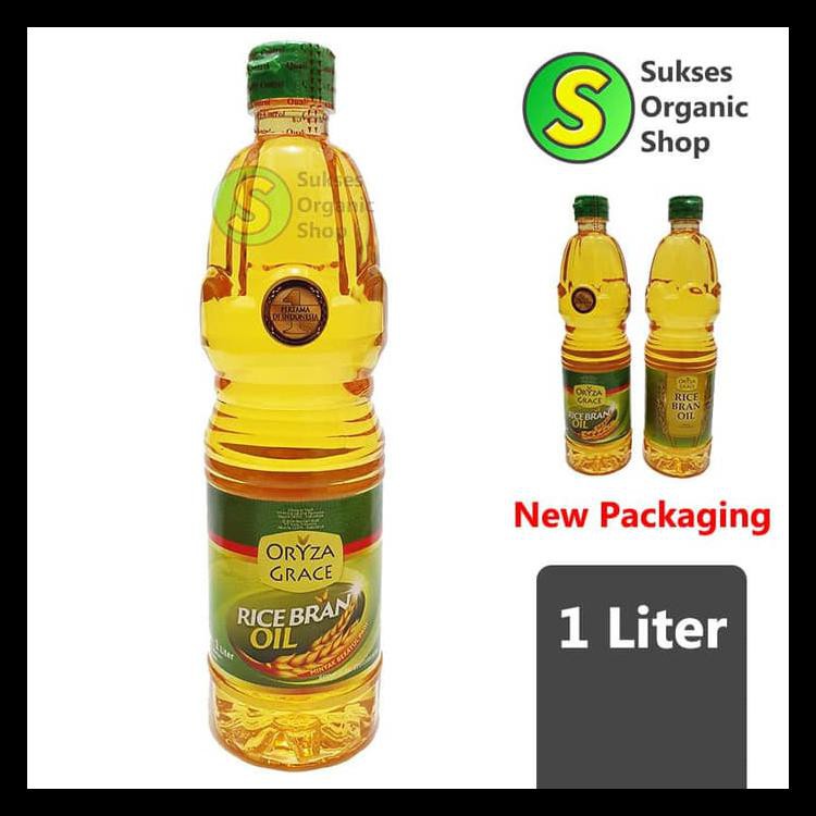 

RICE BRAN OIL/MINYAK GORENG BEKATUL PADI | 1L | ORYZA GRACE KODE 255