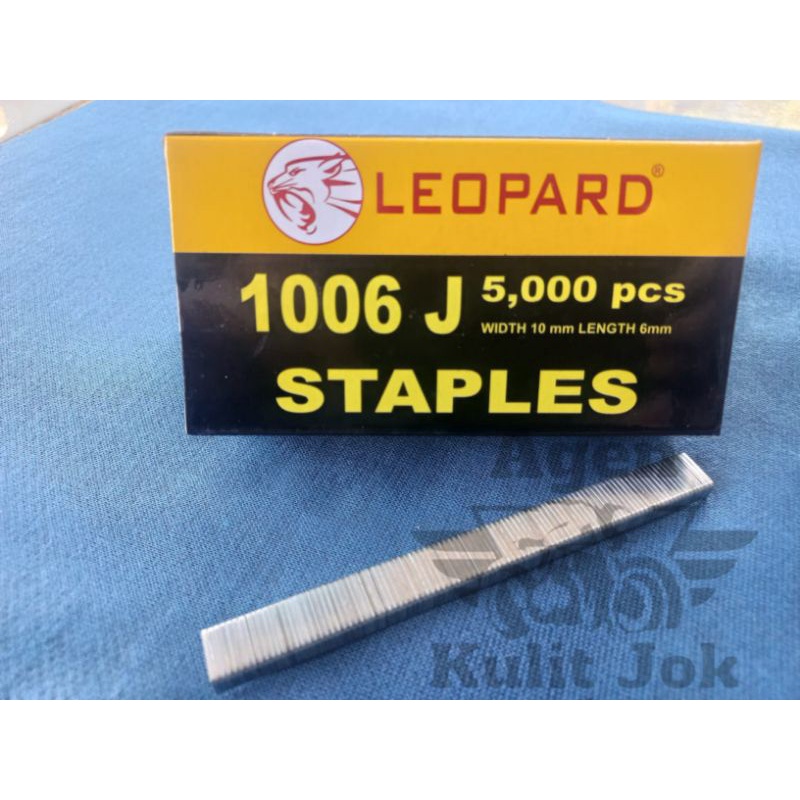 isi STAPLES ANGIN/KOMPRESOR jok sepeda motor/leopard