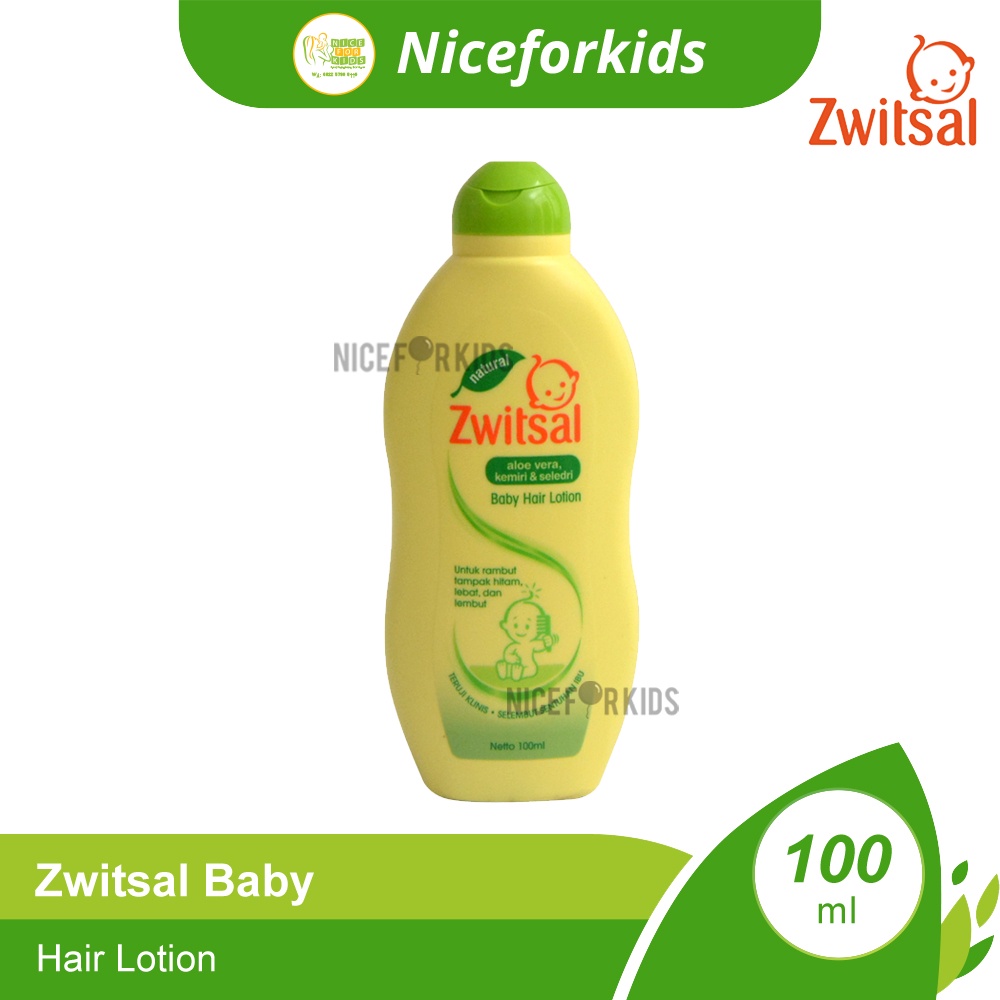 Zwitsal Baby Hair Lotion 100ml 200ml / Lotion rambut Bayi