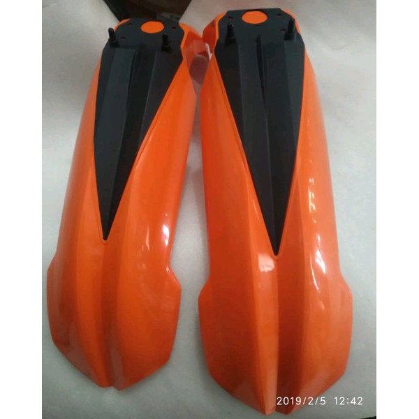 Spakbor depan KTM 85 new warna Orange