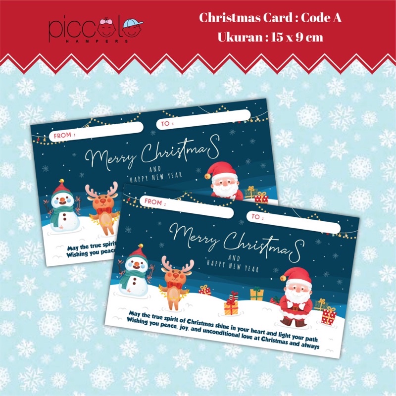 

christmas card / kartu natal