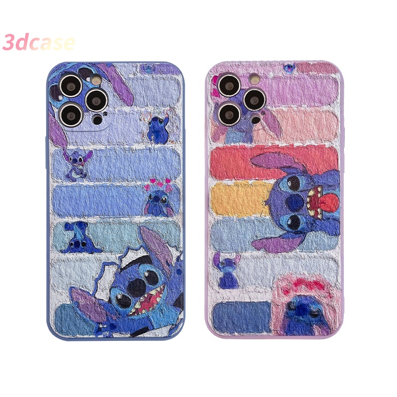 Cute Cartoon Stitch Phone Cover Untuk Xiaomi Redmi Note 9 8 10 10S 9 PRO MAX 9S Xiaomi Redmi POCO X3 NFC X3 PRO M3 Redmi 9 9C NFC 9A 9i 9T 9 PRO Power 10X POCO M2 PRO A16 A74 A15 VIVO