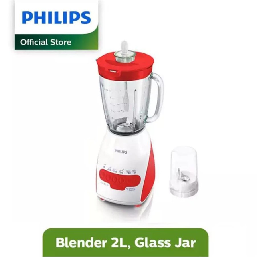 Philips Blender Gelas Beling 2L - HR2116/00 - HR2116/30 - HR2116/40 - HR2116/60