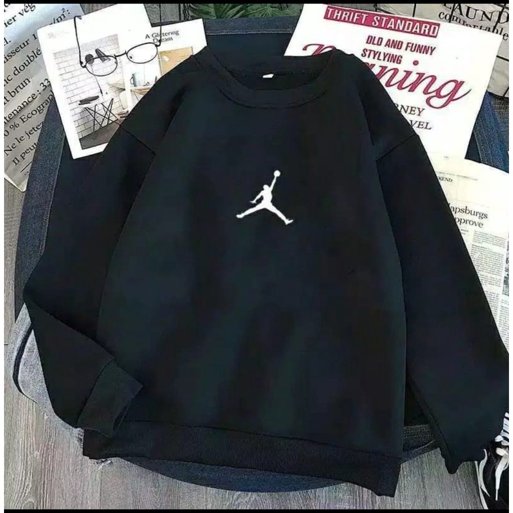 Jordan Sweater Oblong Unisex Terbaru - Sweater Crewneck - Sweater Atasan Wanita
