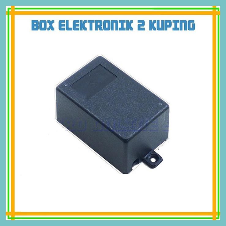 BOX PLASTIK / KOTAK PLASTIK HITAM 4,5 X 3 X 2,5 CM BOX CASING DRIVER