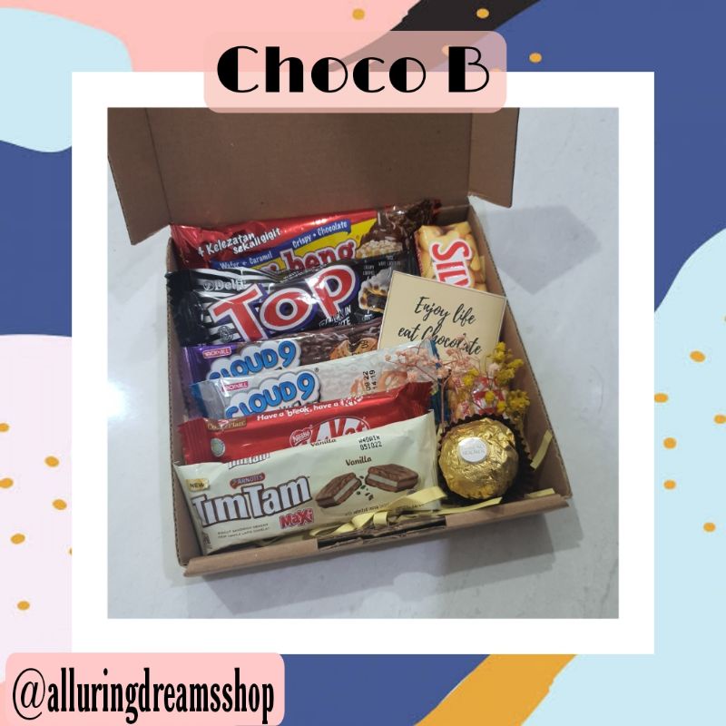 SnackBox / Gift Box / Kado : Chocolate / Cokelat