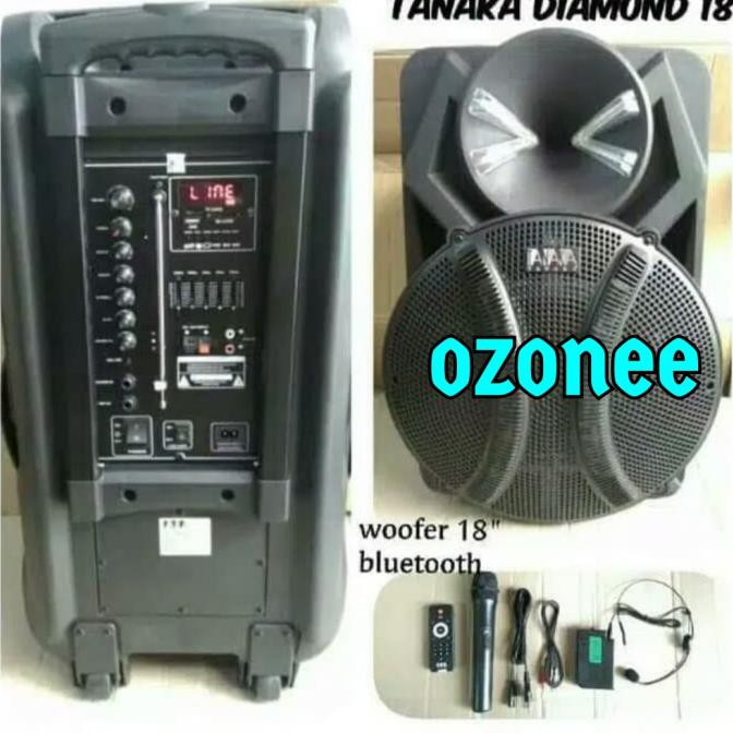 Speaker Aktif 18 Inch Portable Tanaka Diamond 18 Inch Haidarhamish77
