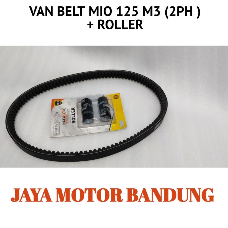VAN BELT MIO 125 M3 PLUS ROLLER LOLER BAN PENGGERAK