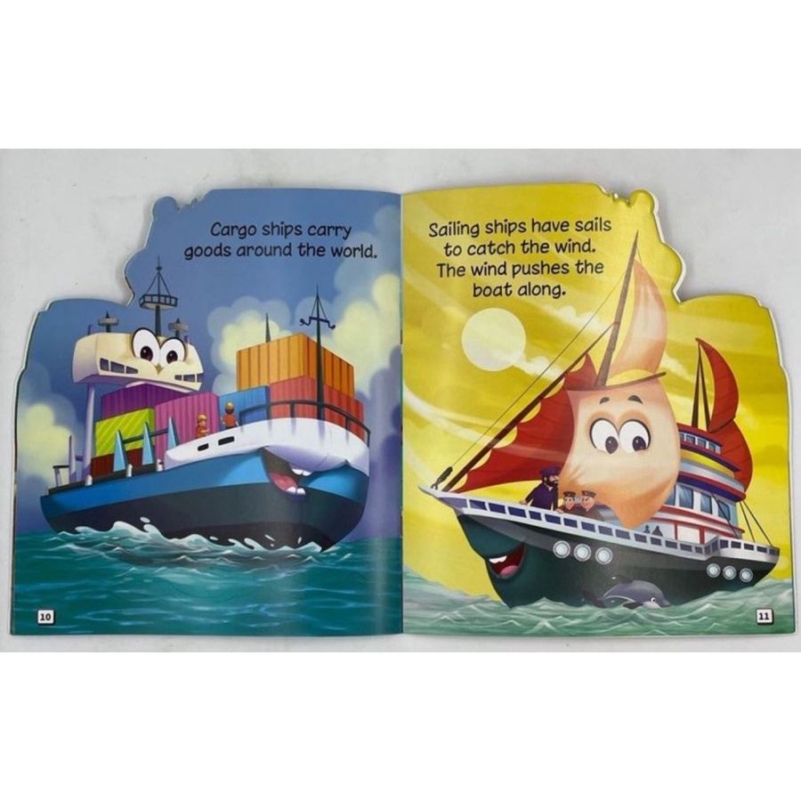 All About Me Transportation Vehicles Storybook buku cerita seri transportasi