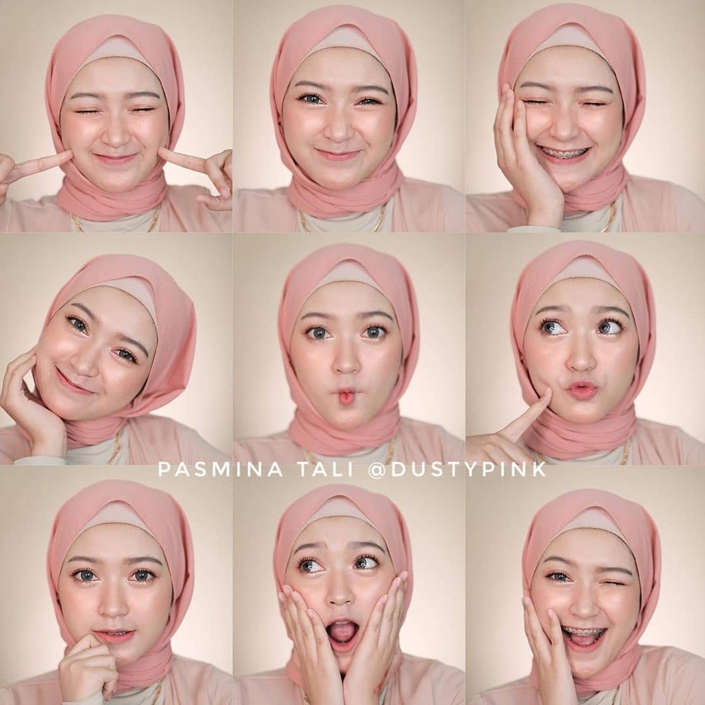 [ COD ] GARANSI TERMURAH Pashmina Tali l Diamond Italiano Hijab l Sabyan l Outfit Muslim-6