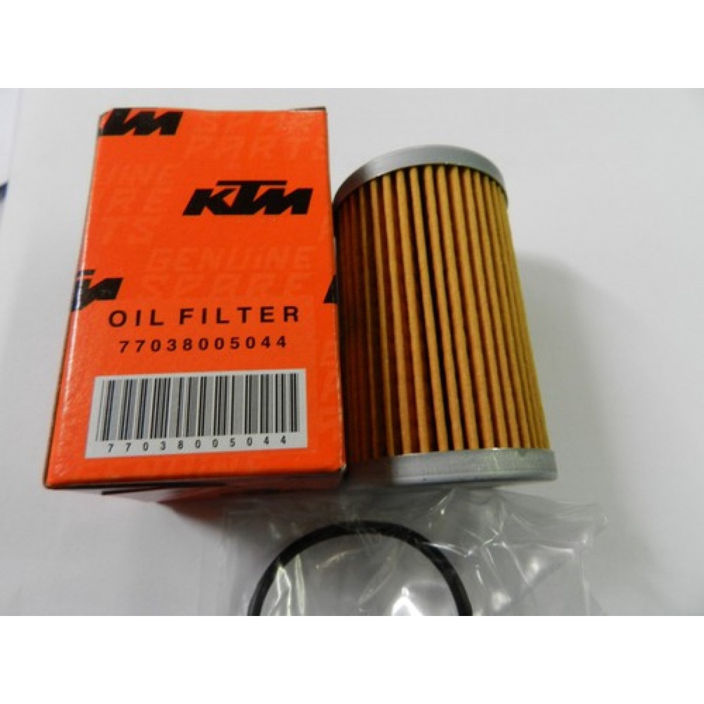KTM SPAREPART OIL FILTER WITH GASKET / FILTER OLI DENGAN GASKET