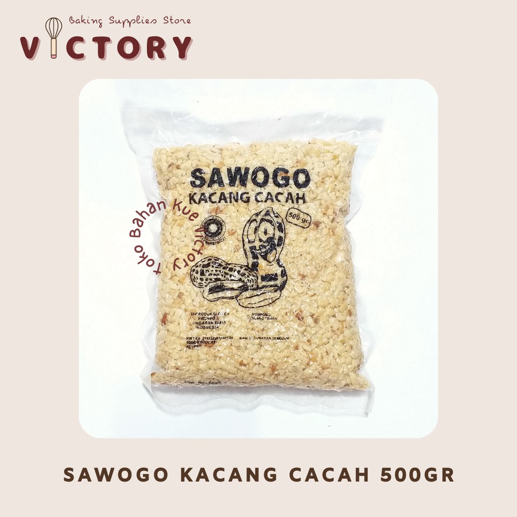 

Sawogo Kacang Cacah 500gr - Topping Donat