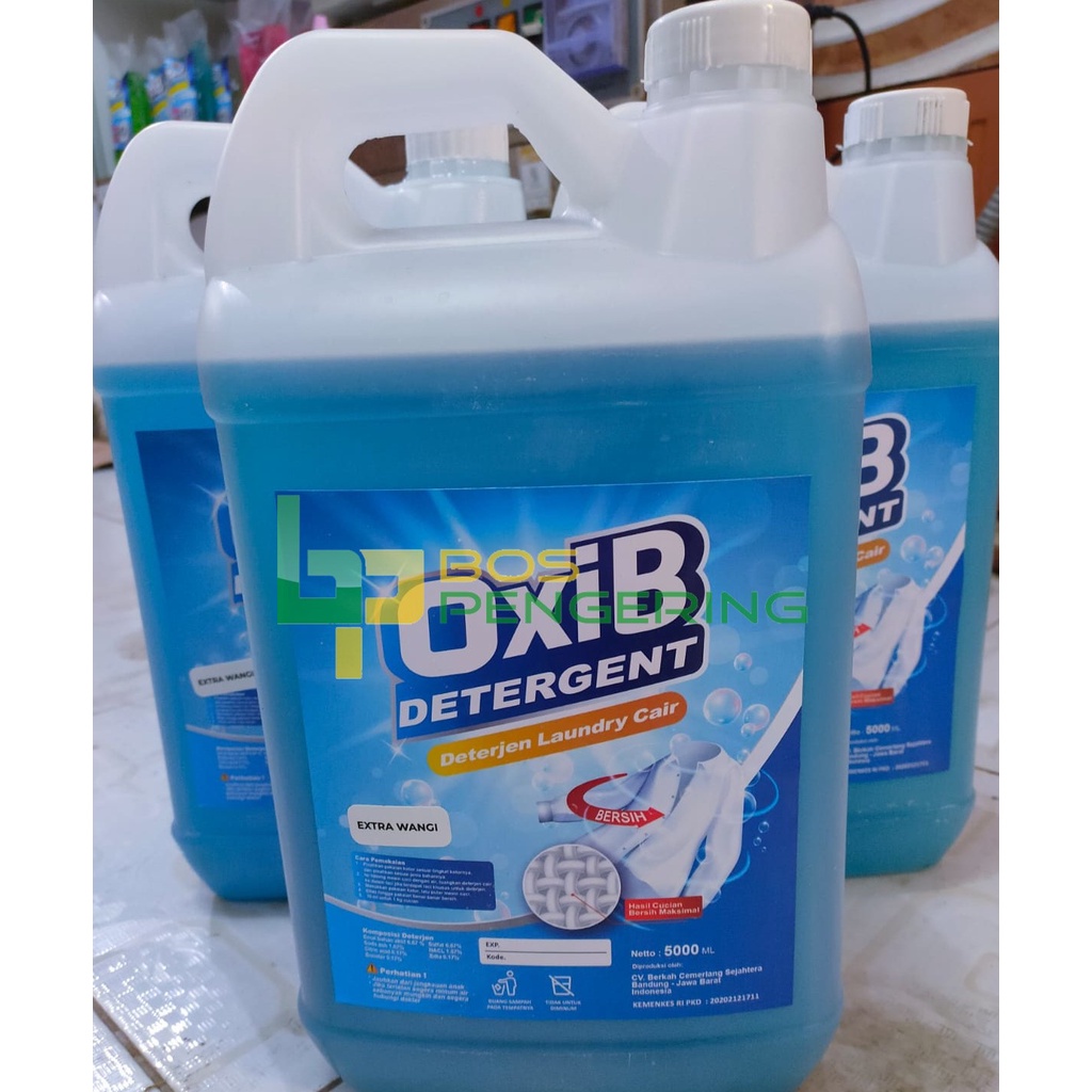 Detergent Liquid Laundry Sabun Cair Baju Laundry Deterjen Aroma Sakura 5 Kg Murah