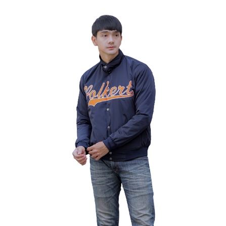 Jaket Varsity VOLKERT – Edition Fashion Trendy Casual Pria Good Brand Quality Stylish