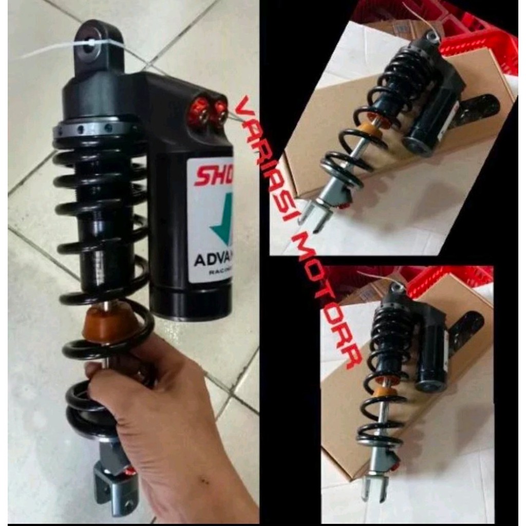 shok belakang showa copy WP BLACK Matic 310mm atau shock showa copy wp matic 310mm Limited