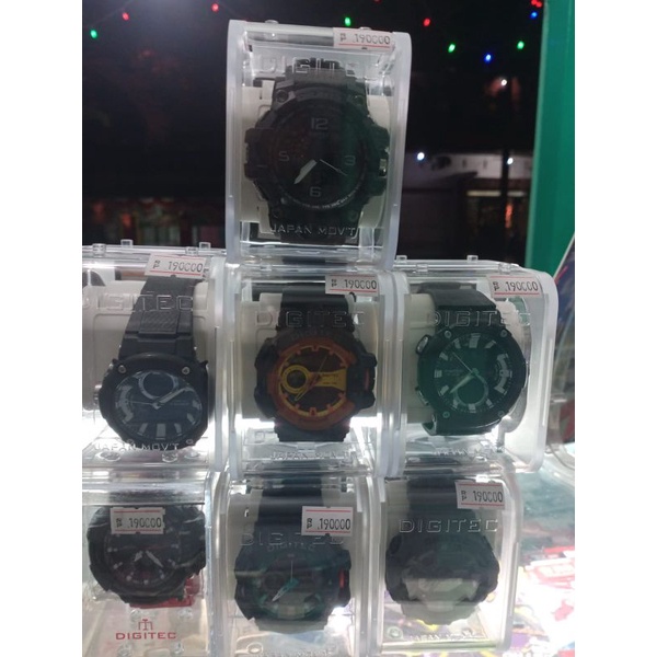 JAM TANGAN DIGITEC DIGITAL DUAL MESIN