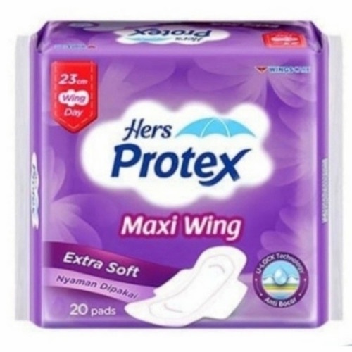 HERS PROTEX MAXI WING EXTRA SOFT 23cm PEMBALUT WANITA