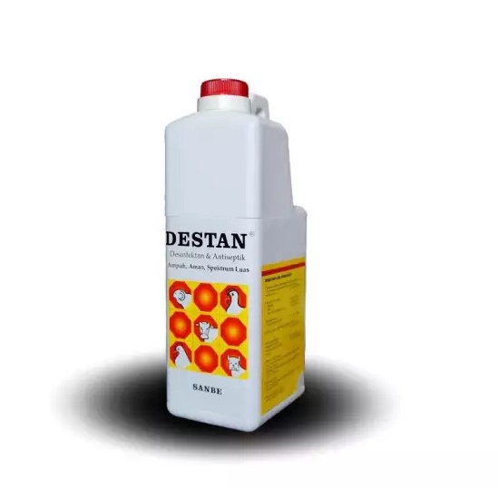 Kandang-Disinfektan- Desinfektan Antiseptik Anti Virus Kuman (Destan 1 Liter) -Disinfektan-Kandang.