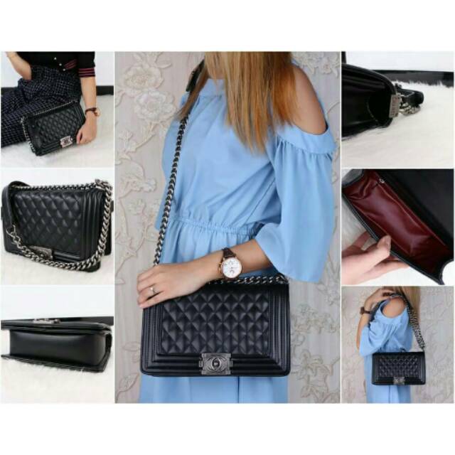 Chanel Boy Classic Medium 1806#fk