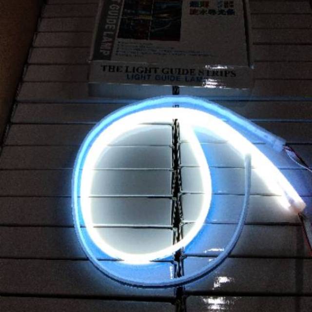 lampu alis runing 2 warna 60 cm 2 warna