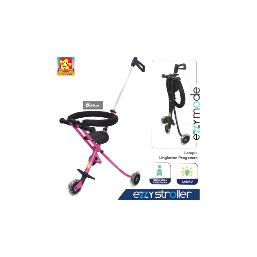 Stroller travel roda 3 PMB EZZY STROLLER S05