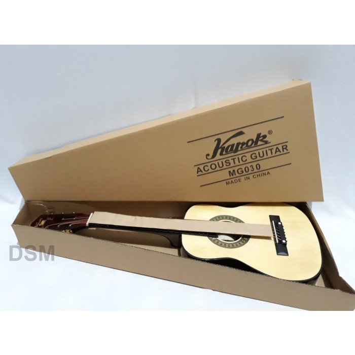 {AudioStore} Gitar Kecil Akustik Kapok MG 030 Natural ORI Murah