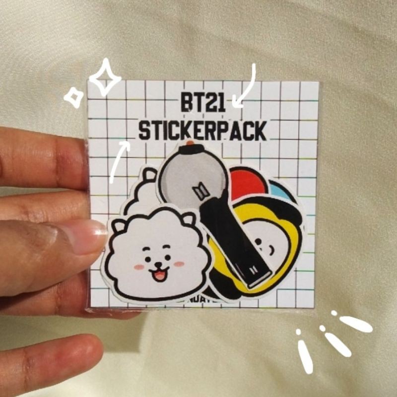 

BT21 STICKER PACK | STICKER BT21 BTS | by mondaylies