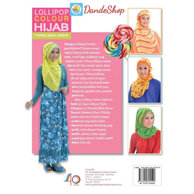 Lollipop Colour Hijab Buku Busana Oleh Iva Hardiana Shopee Indonesia